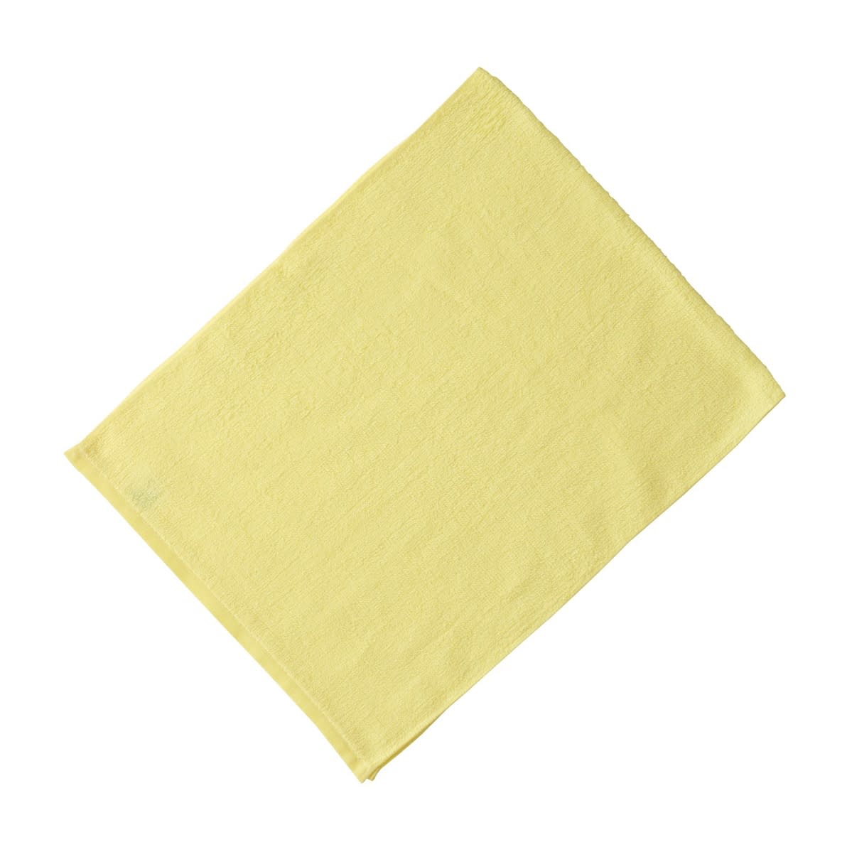 抗菌介護タオル(フェイスタオル) 23-7156-0102 イエロー キヨタ H-06(60マイイリ)
