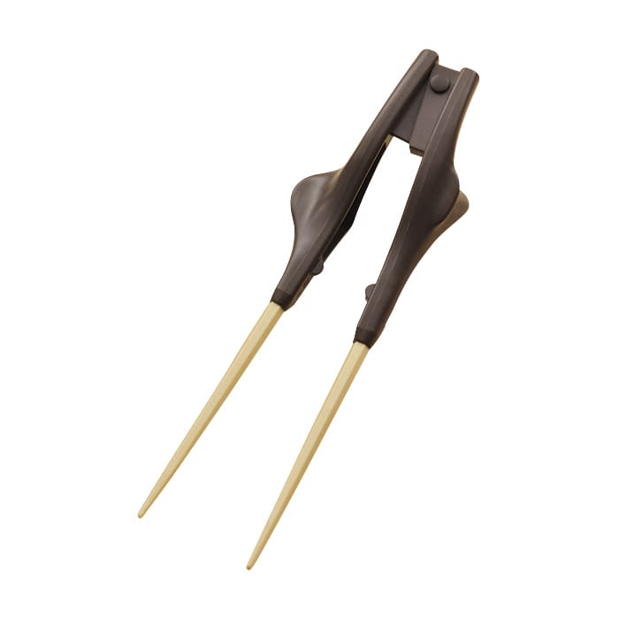 箸ぞうくん クリア(右手用)茶 右手用 24-8224-00 フセ企画 S-12(220)