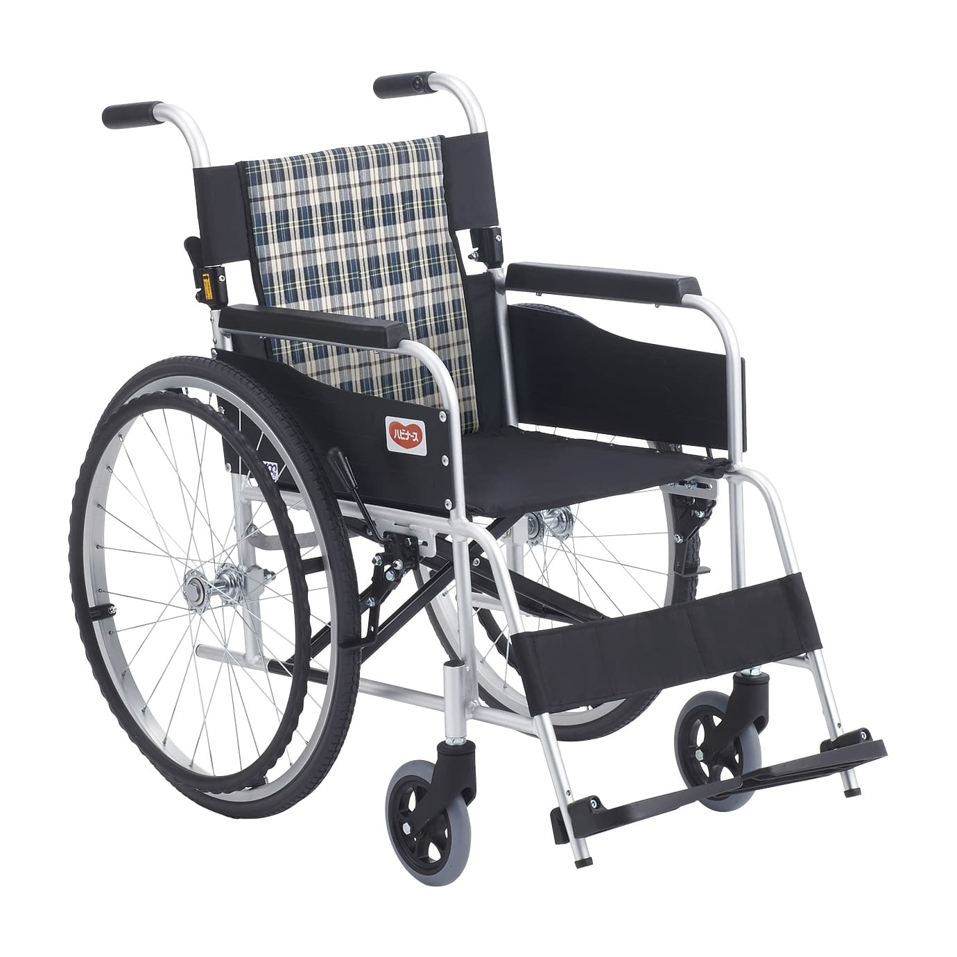 標準型車いす T-1N-400 標準サイズ 24-8188-00 ピジョンタヒラ 202201AA