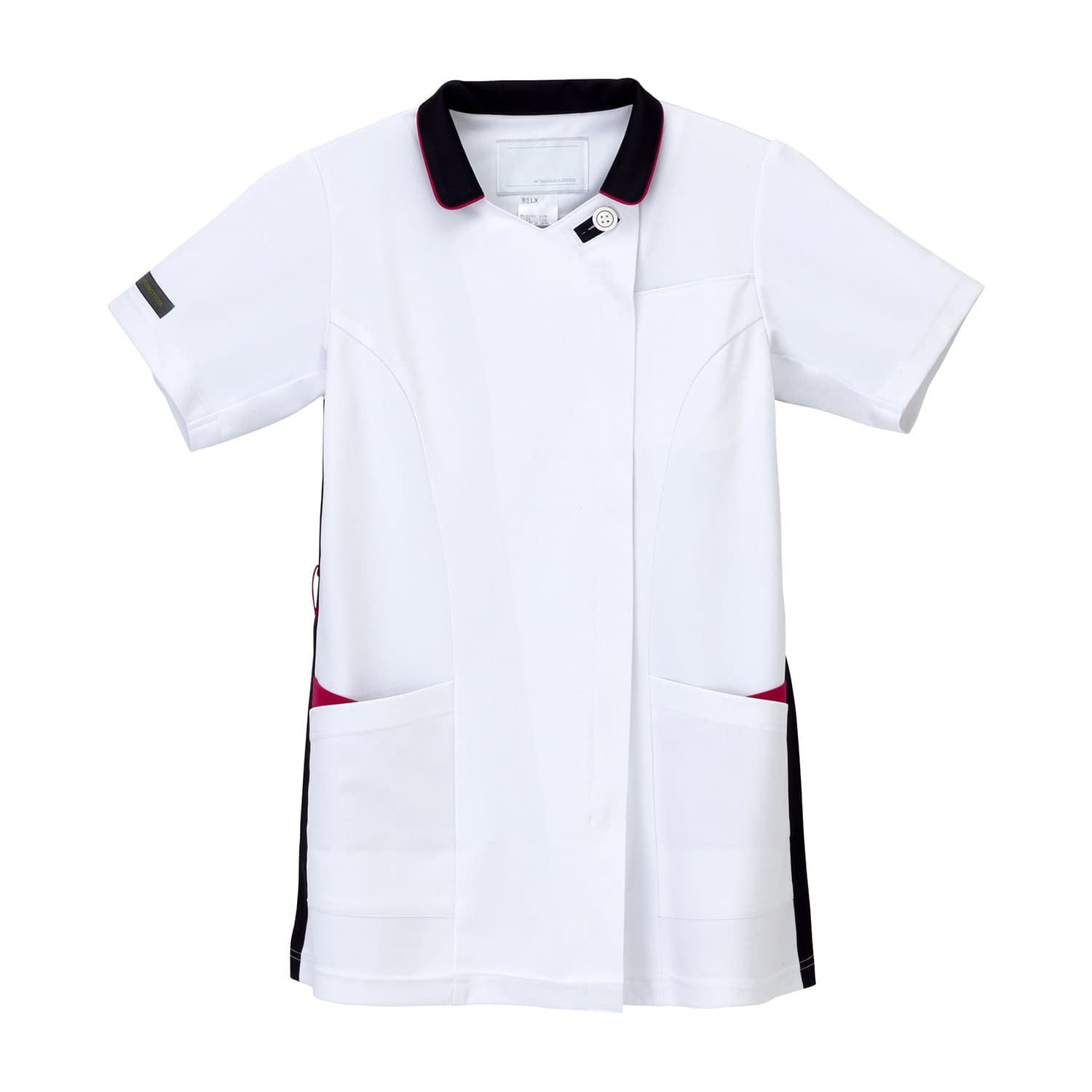 チュニック 24-8183-0401 Tネイビー＋ピンク ナガイレーベン LX-4067(EL)