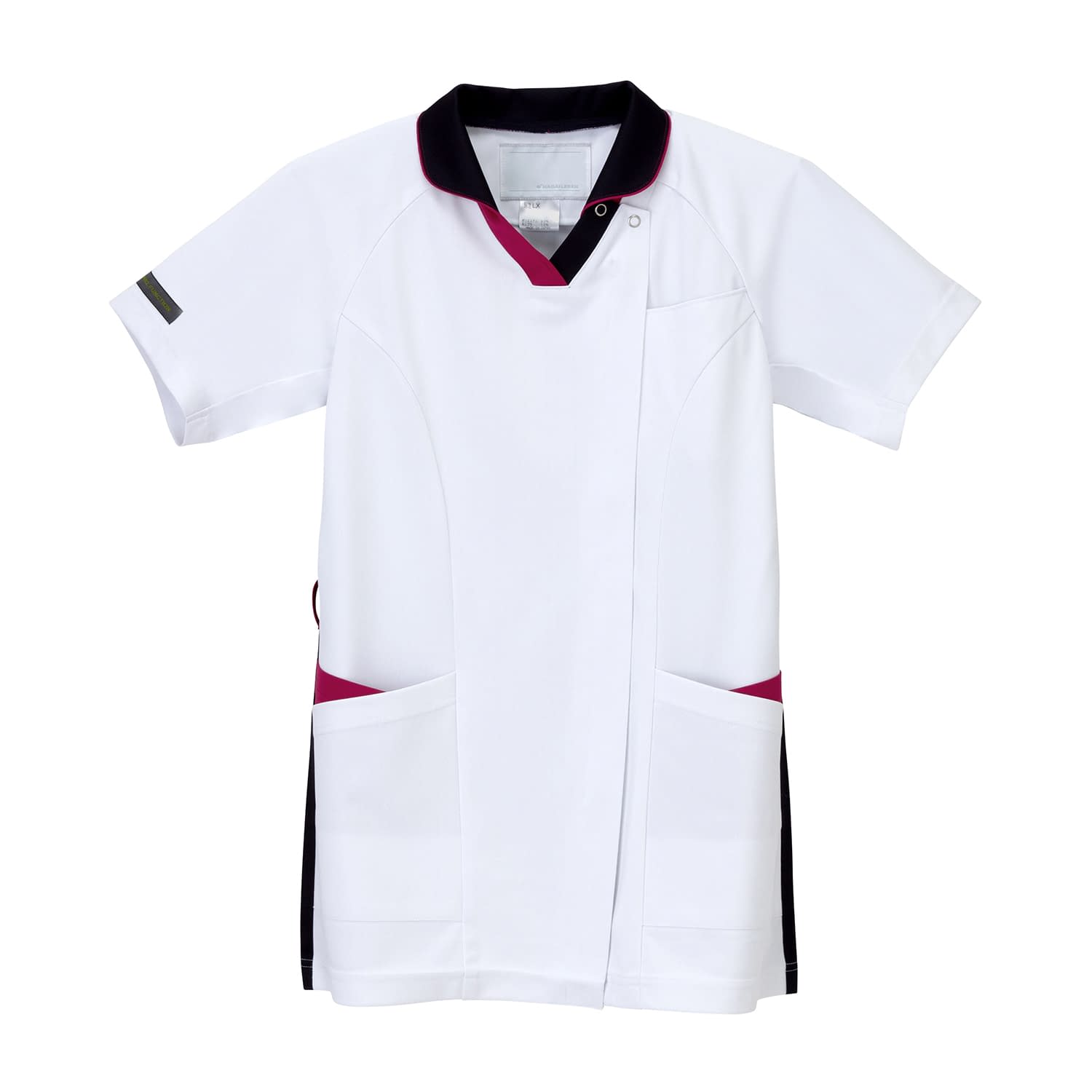 男女兼用ハイブリッドメディウェア 24-8134-0001 Tネイビー+ピンク ナガイレーベン LX-4097(SS)