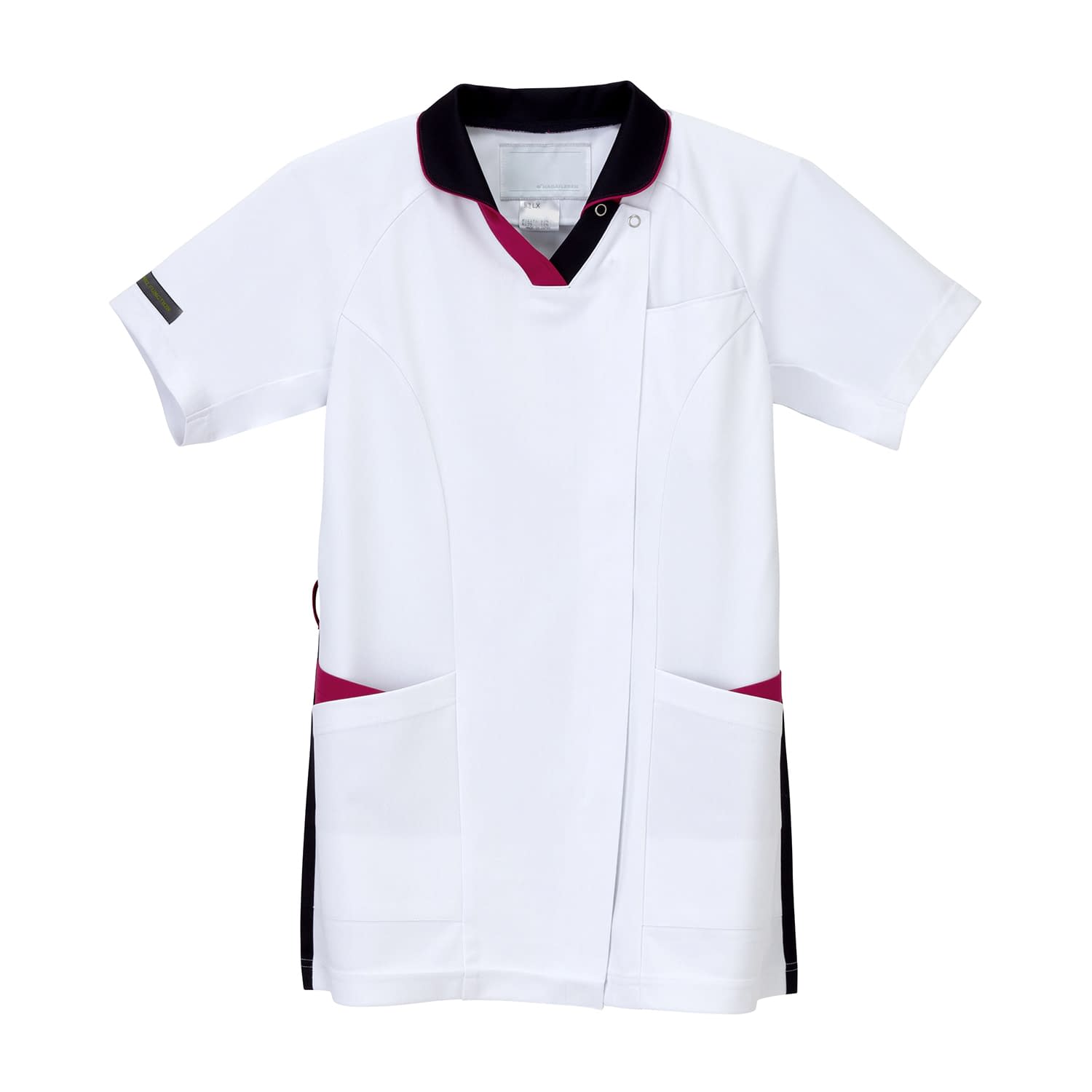 男女兼用ハイブリッドメディウェア 24-8134-0301 Tネイビー＋ピンク ナガイレーベン LX-4097(L)