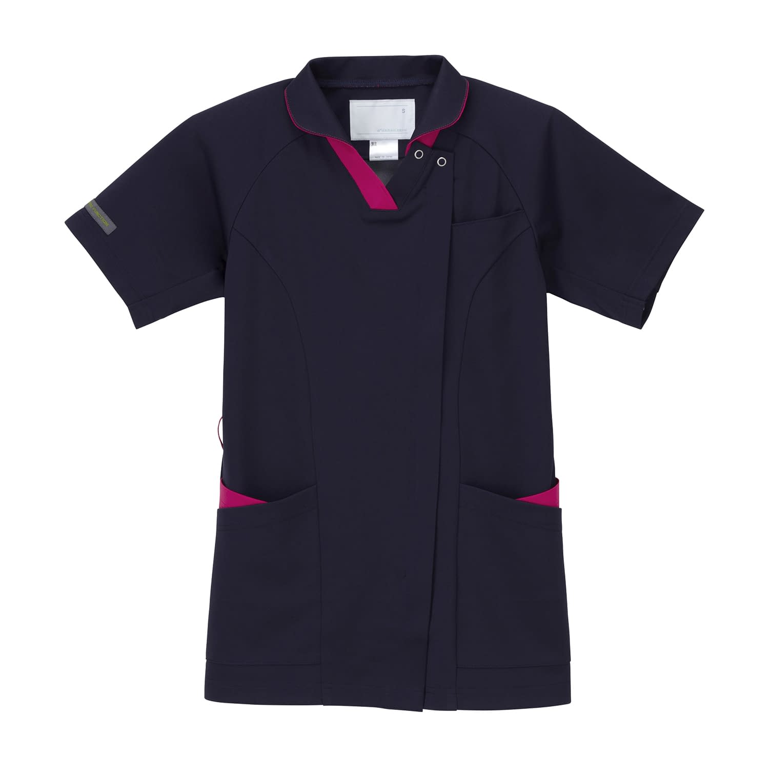 男女兼用ハイブリッドメディウェア 24-8128-0103 ネイビー＋ピンク ナガイレーベン AY-4232(S)