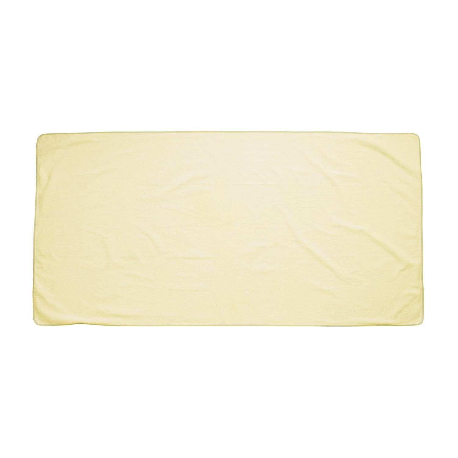 ワンタッチ式タオル防水シーツ 全身用 06-2335-0004 ベージュ 真心倶楽部 C-1130Lガタ(100X200)