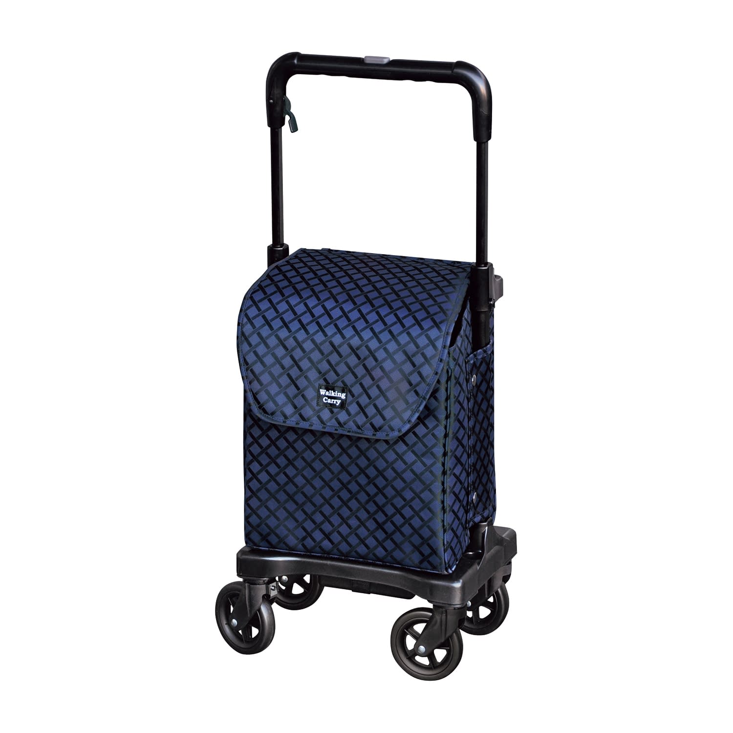ウォーキングキャリー アイカート 25-6989-0001 ネイビー 須恵廣工業 NO.837(フリーライト)