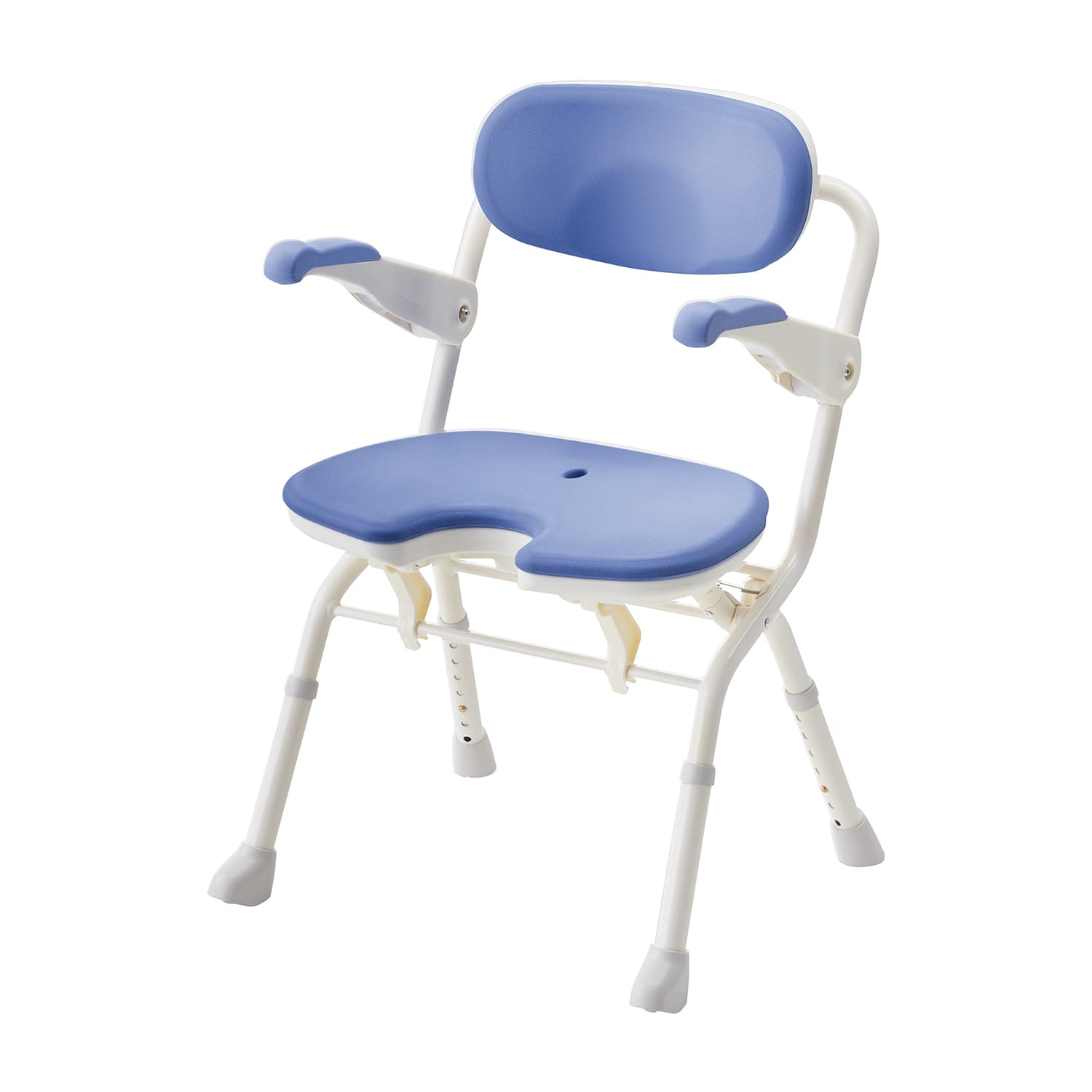 楽らく開閉シャワーベンチU 24-8702-04 アロン化成 536-086(ブルー)