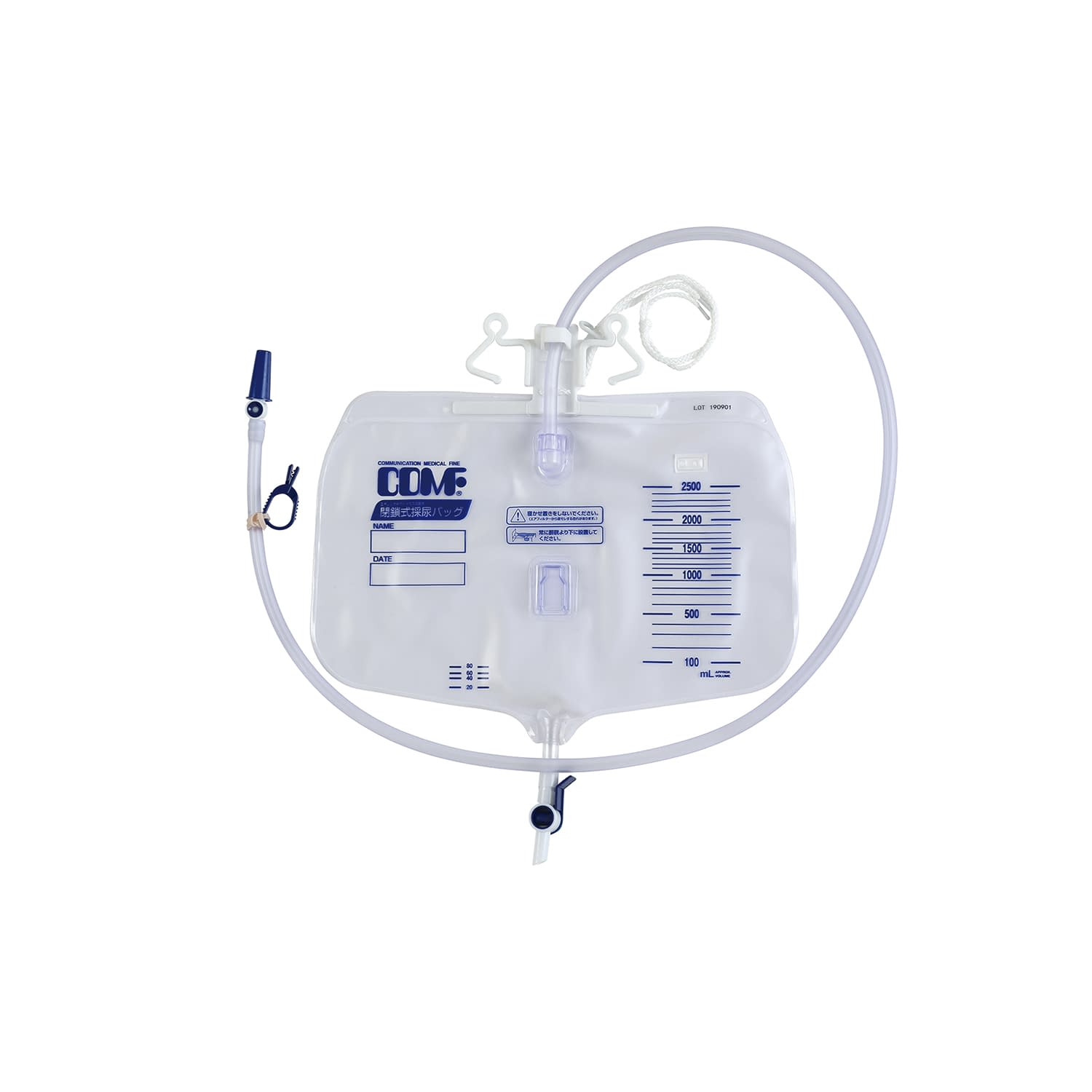 閉鎖式採尿バッグ(スタンダード) 24-8580-00 COMF 800025016(10マイイリ)