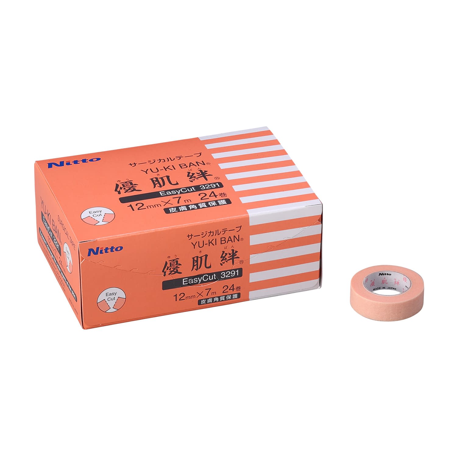優肌絆 Easy Cut 25-2890-00 ニトムズ 3291(12MMX7M)24カンイリ