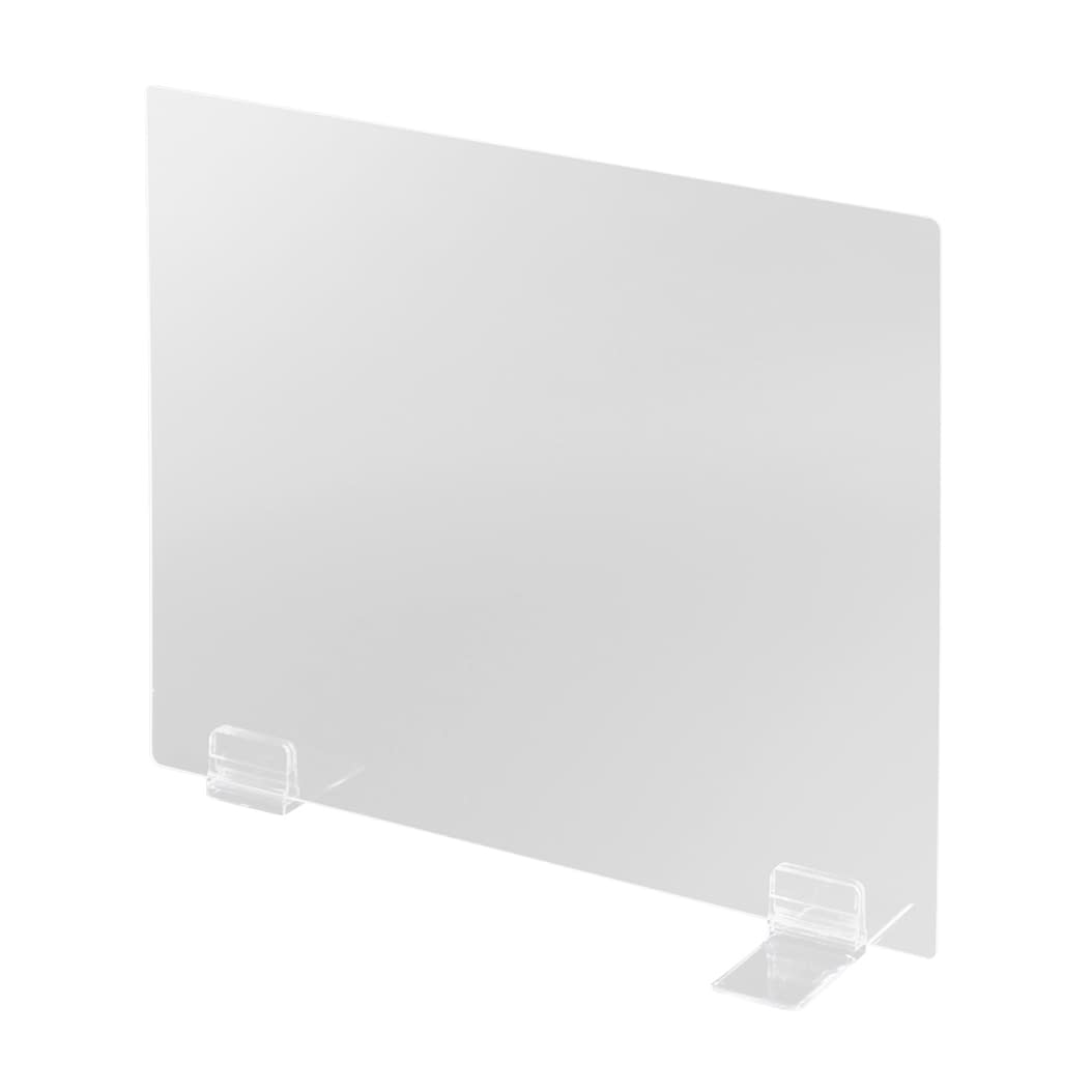 クリアパーテーションボードS75透 24-9747-02 KAWAJUN WFL292(W750XH600)