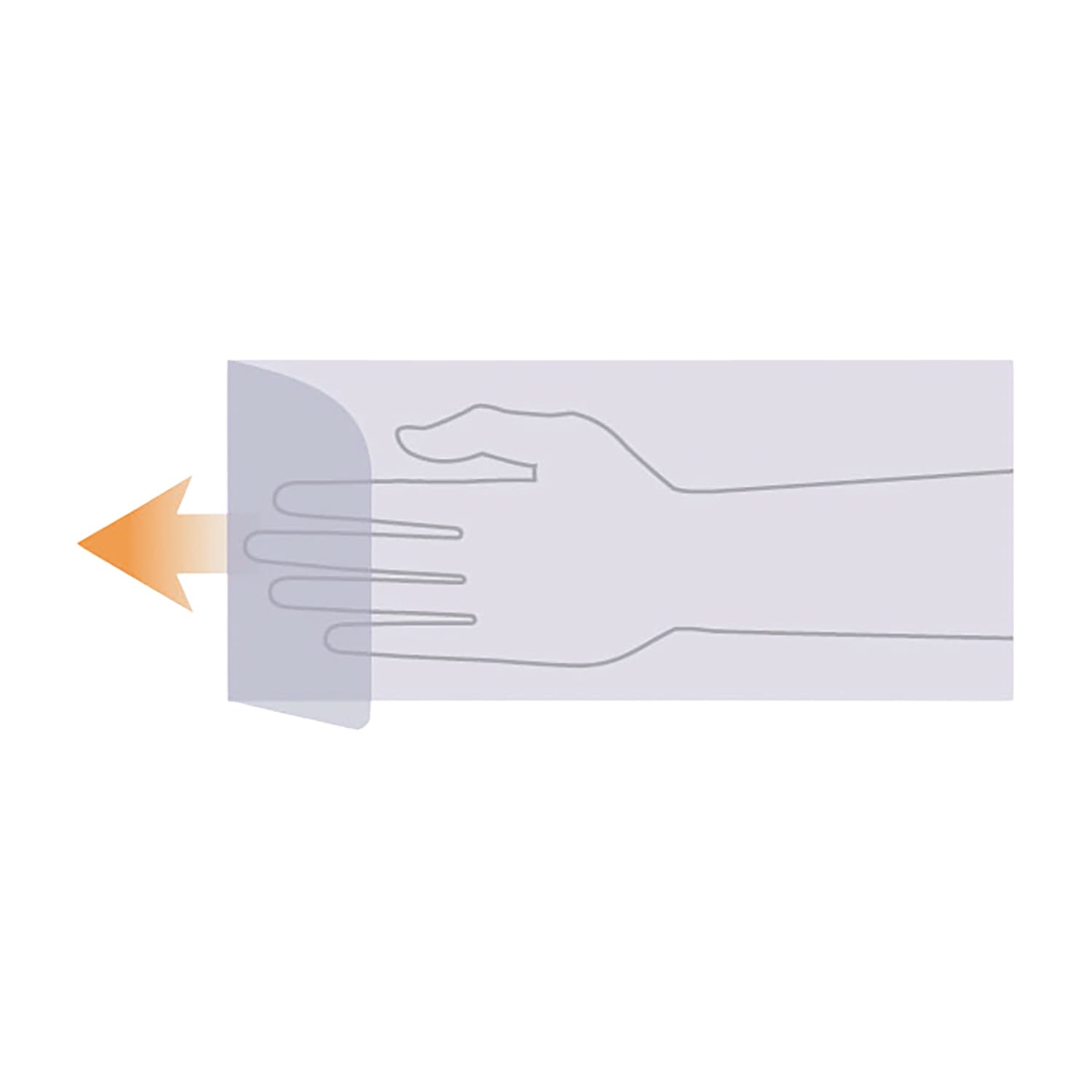 介助グローブ(使い捨てタイプ) 移乗用手袋 25-5610-00 ケープ CK-498(50マイ)