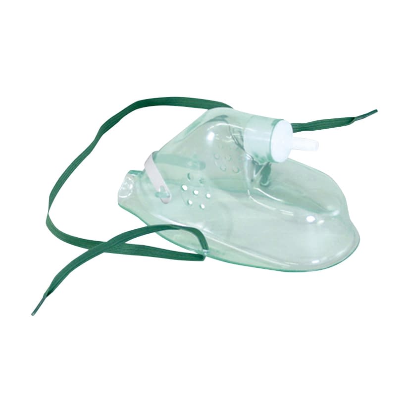 中濃度用酸素マスク(成人用) チューブなし 01-5565-11 ブルークロス・エマージェンシー NO.4-01(10イリ)