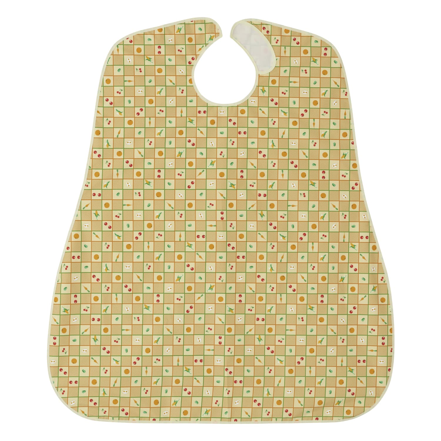 食事用エプロンSuper 25-2555-0005 サラダオレンジ 日本エンゼル 6064