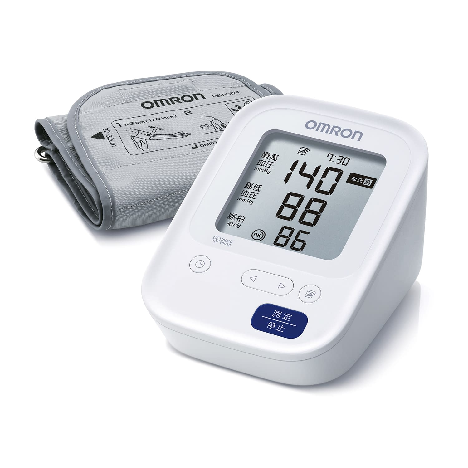 デジタル血圧計 上腕式  HCR-7107  24-9822-00【オムロンヘルスケア】(HCR-7107)(24-9822-00)