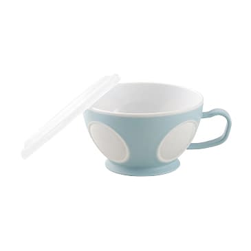 楽チンマグ(フタ付き) 介護用食器 25-2396-04 小森樹脂 345057(ヒスイ)460ML