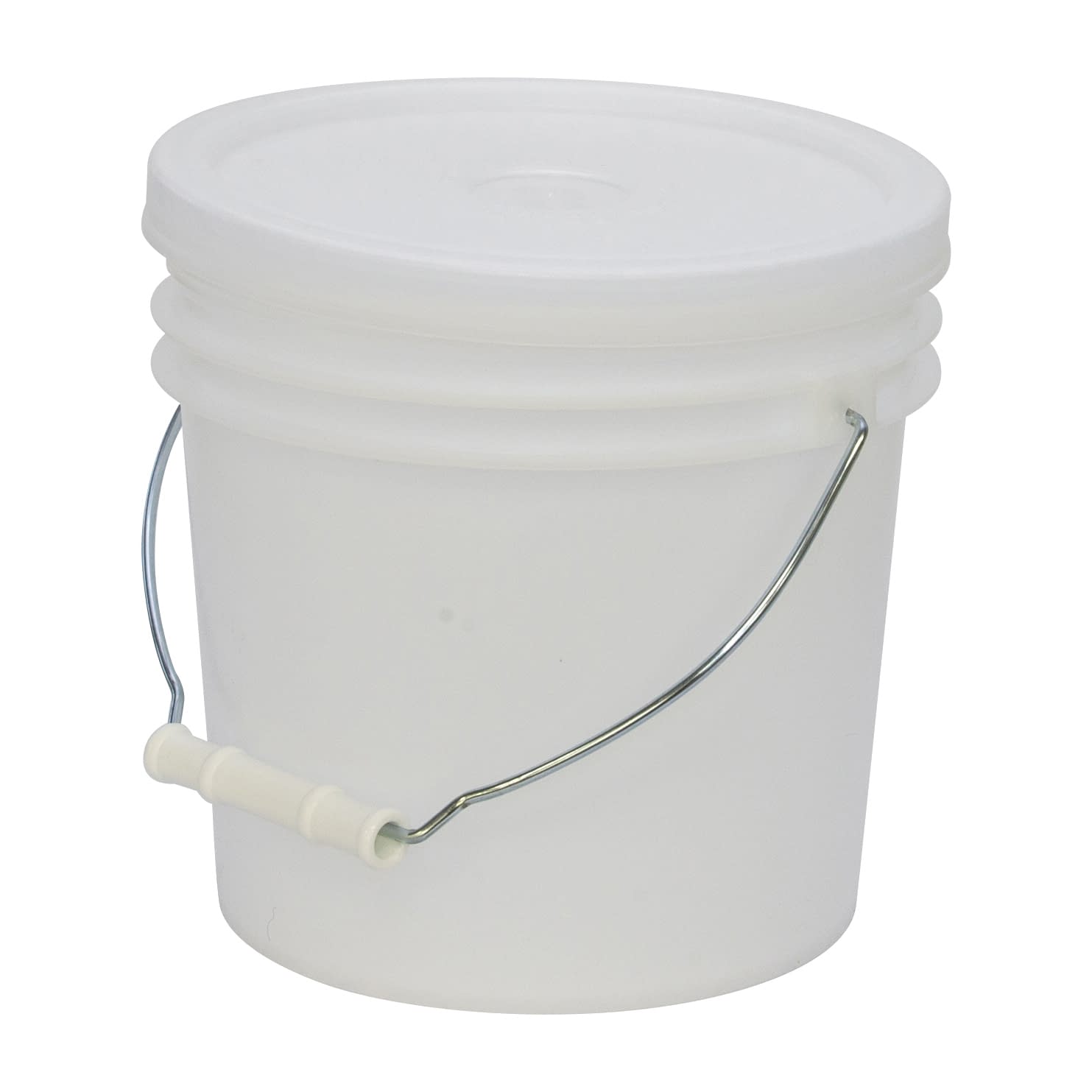 ポリ密閉容器(トスロン) 4L 医療廃棄物処理容器 10-3366-0301 ナチュラル(透明) トスロン 4L(202X184MM)