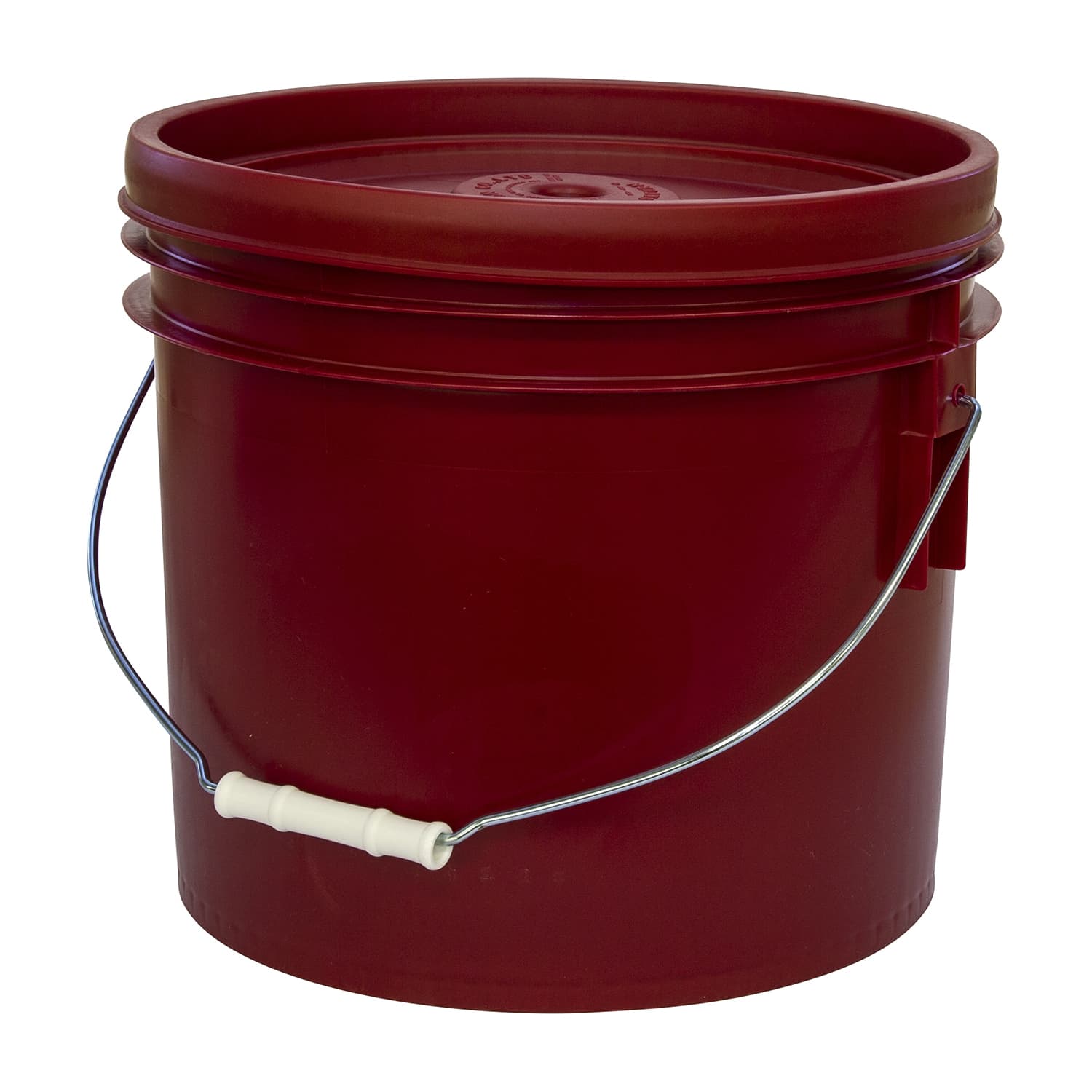 ポリ密閉容器(トスロン) 12L 医療廃棄物処理容器 10-3366-0103 レッド トスロン 12L(300XH266MM)