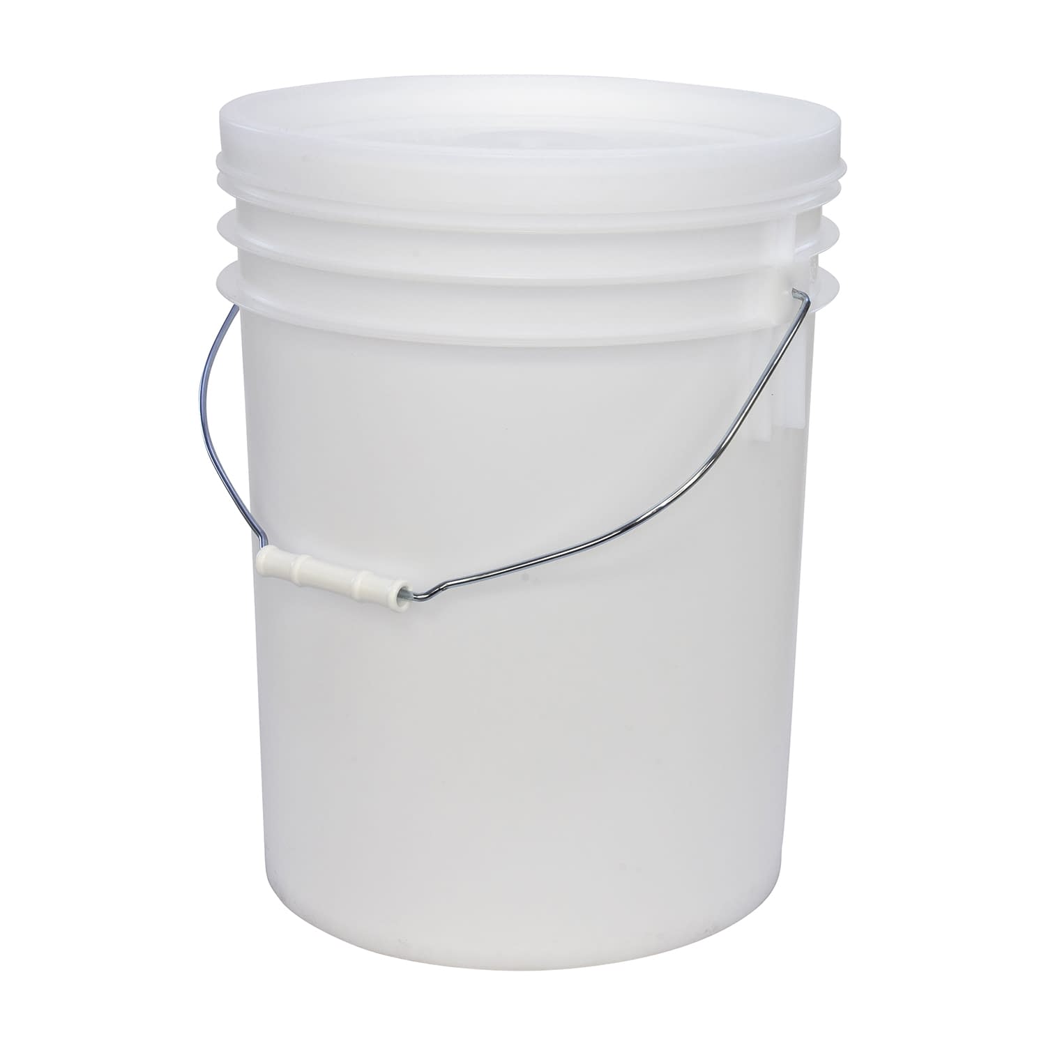 ポリ密閉容器(トスロン) 20L 医療廃棄物処理容器 10-3366-0004 ホワイト トスロン 20L(300XH386MM)