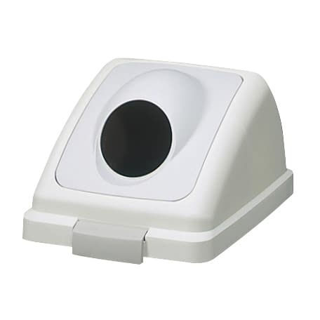 リサイクルトラッシュ(カン) 丸穴 25-3481-03 山崎産業 YW-132L-OP2-GR(ECO35