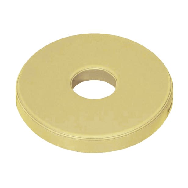 円座クッション 25-2849-0003 ビニルレザーアイボリー 高田ベッド製作所 TB-1449(40X5CM)