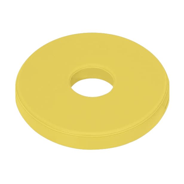 円座クッション 25-2849-0009 ビニルレザーイエロー 高田ベッド製作所 TB-1449(40X5CM)