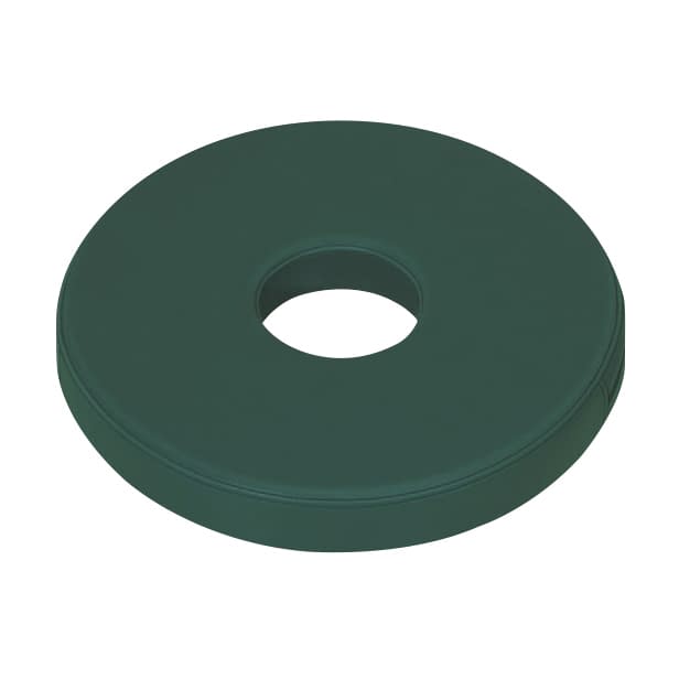 円座クッション 25-2849-0014 ビニルレザーメディグリーン 高田ベッド製作所 TB-1449(40X5CM)