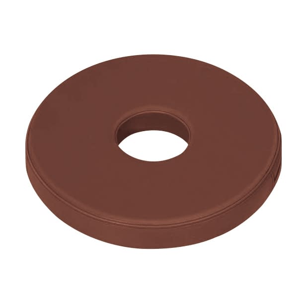 円座クッション 25-2849-0016 ビニルレザーライトブラウン 高田ベッド製作所 TB-1449(40X5CM)