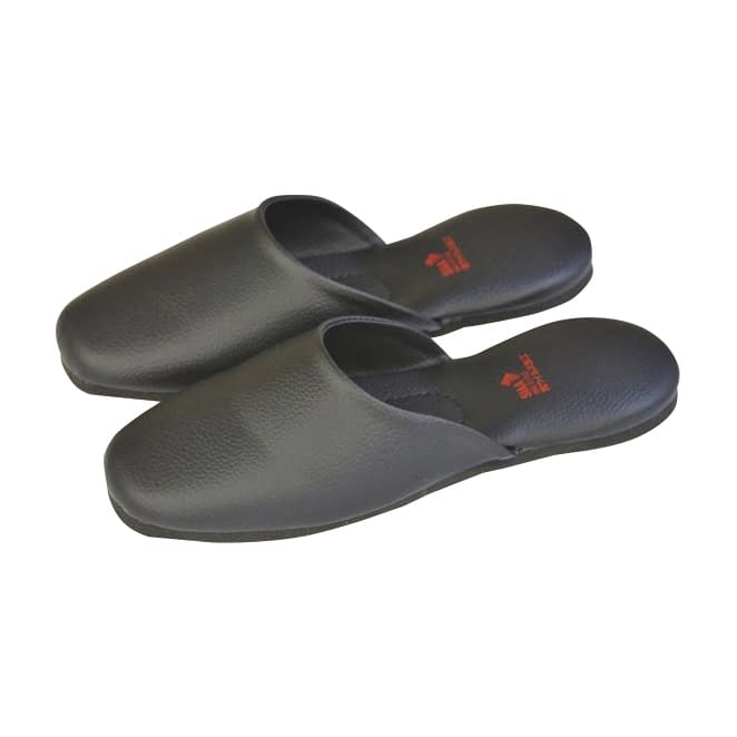 抗ウィルススリッパ ウィルノンB 抗菌スリッパ 25-2999-0001 黒 平野産業 NO.1311(27CM)マエトジ