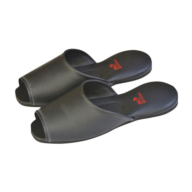 抗ウィルススリッパ ウィルノンD 抗菌スリッパ 25-2999-0101 黒 平野産業 NO.1313(27CM)マエビラキ