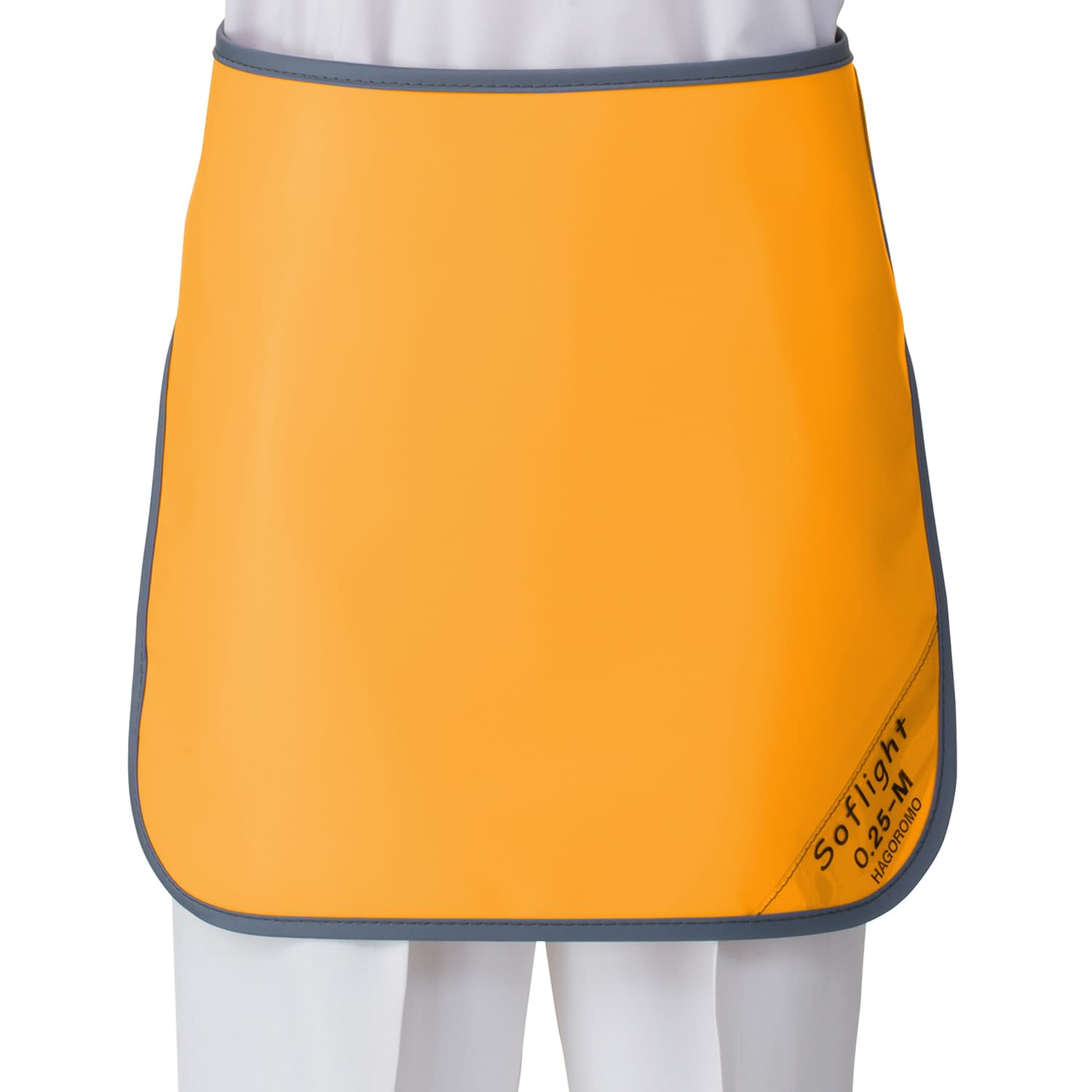 防護スカート ワイドマジックベルト式 02-4685-0105 オレンジ マエダ SLSM-35M (ソフライト)