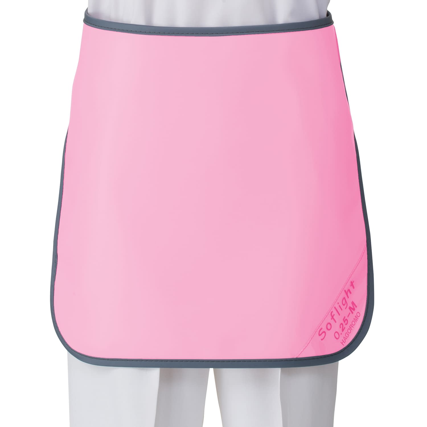 防護スカート ワイドマジックベルト式 02-4685-0201 ピンク マエダ SLSM-35L (ソフライト)