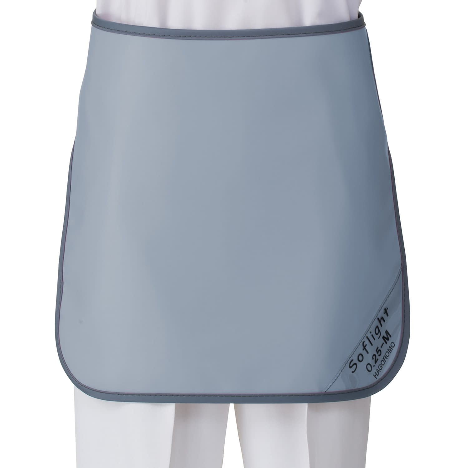 防護スカート ワイドマジックベルト式 02-4685-0206 グレー マエダ SLSM-35L (ソフライト)