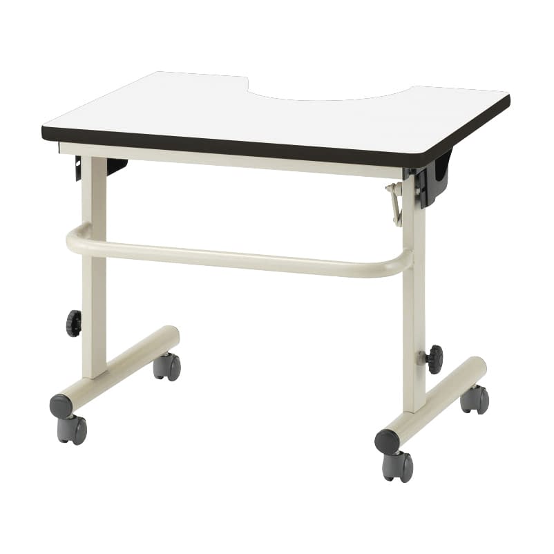 医療施設向けテーブル 25-3048-00 ニシキ工業 YG-8060-IV(アイボリー)