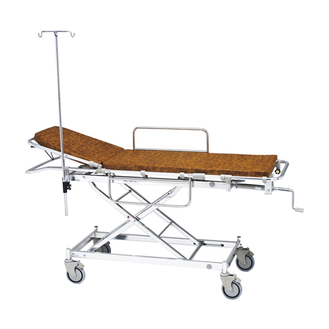 アルミ軽量ストレッチャー(ハイロー型 ダブルロック 01-3665-00 松永製作所 AL-UD-2(セアゲシキ)