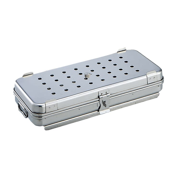 卓上オートクレーブ用角カスト(小) 03-3020-02 松本製器 M-43-CS(27X12X4CM)