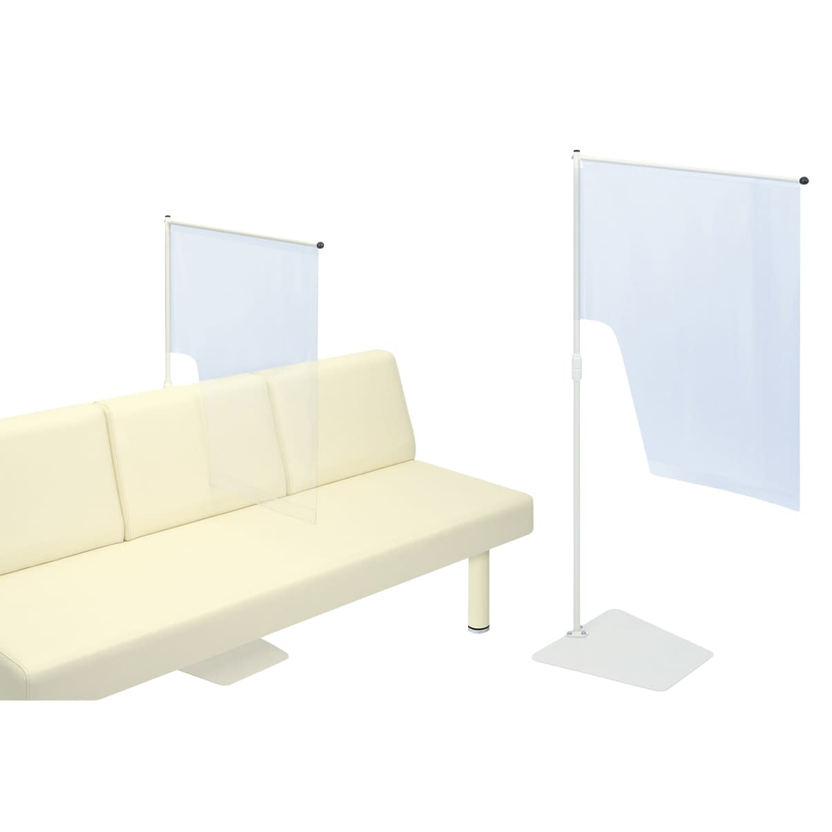 ベンチスクリーンI型 25-2669-00 高田ベッド製作所 TB-1547-01(61CM)