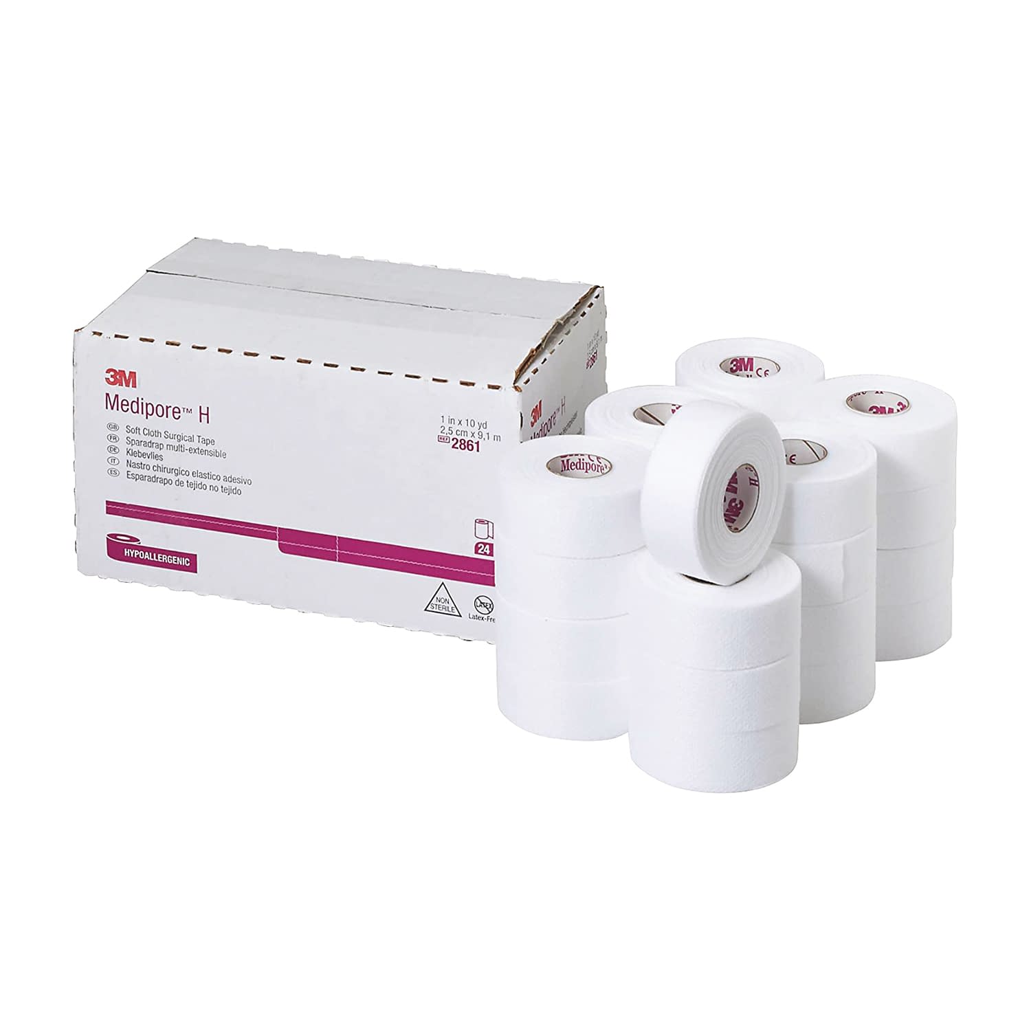 メディポアPタイプ 粘着包帯 25-7150-00 スリーエムジャパン 2861(25)24カン