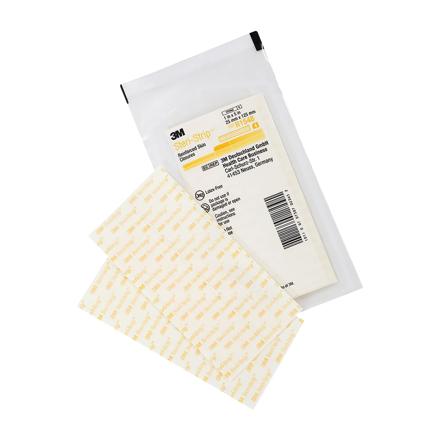 ステリストリップスタンダード 皮膚接合用テープ 24-9498-06 スリーエムジャパン R1548(25X125)4ホンX25フ