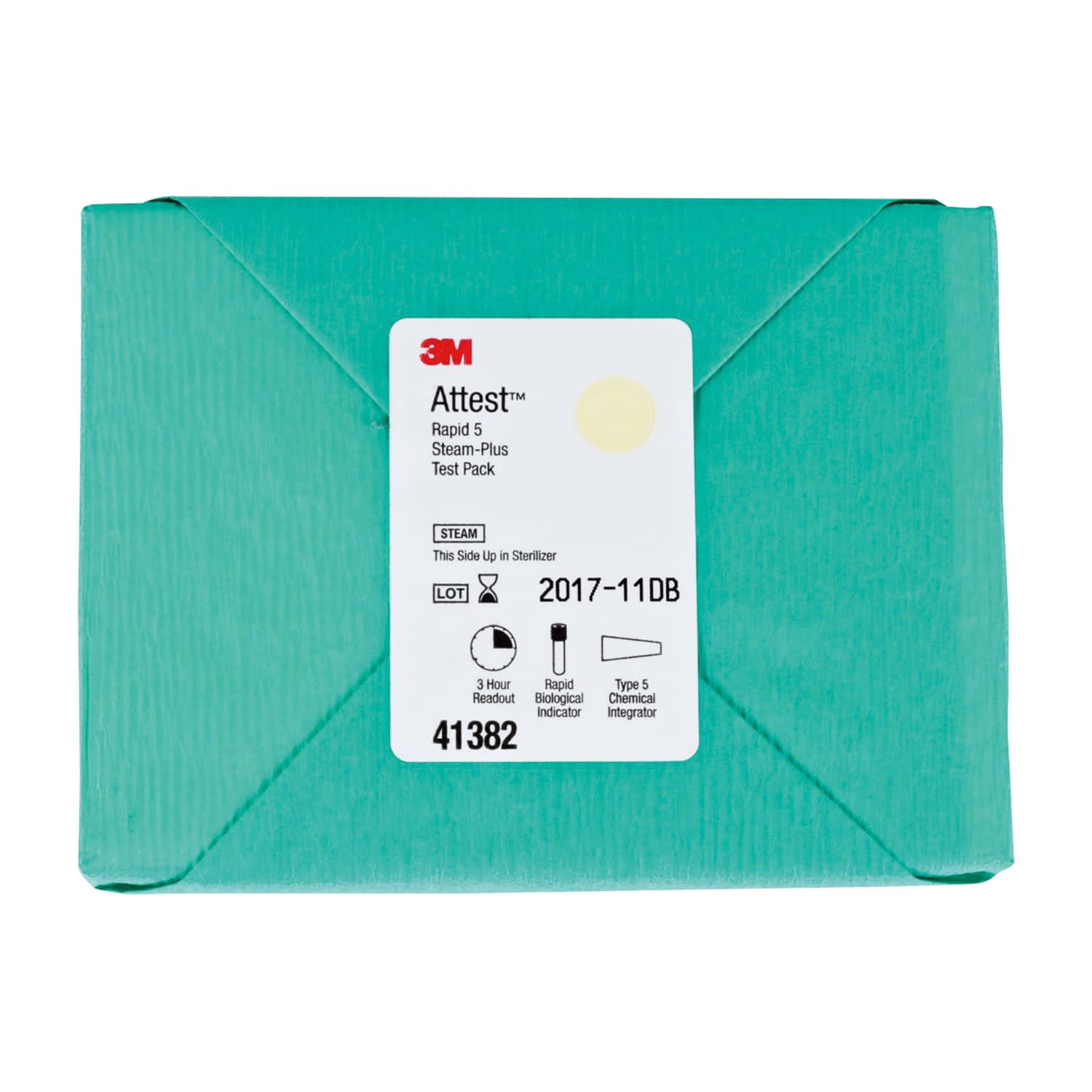 アテスト短時間判定テストパック 滅菌インジケーター 25-7055-00 スリーエムジャパン 41382(ACヨウ)16セット