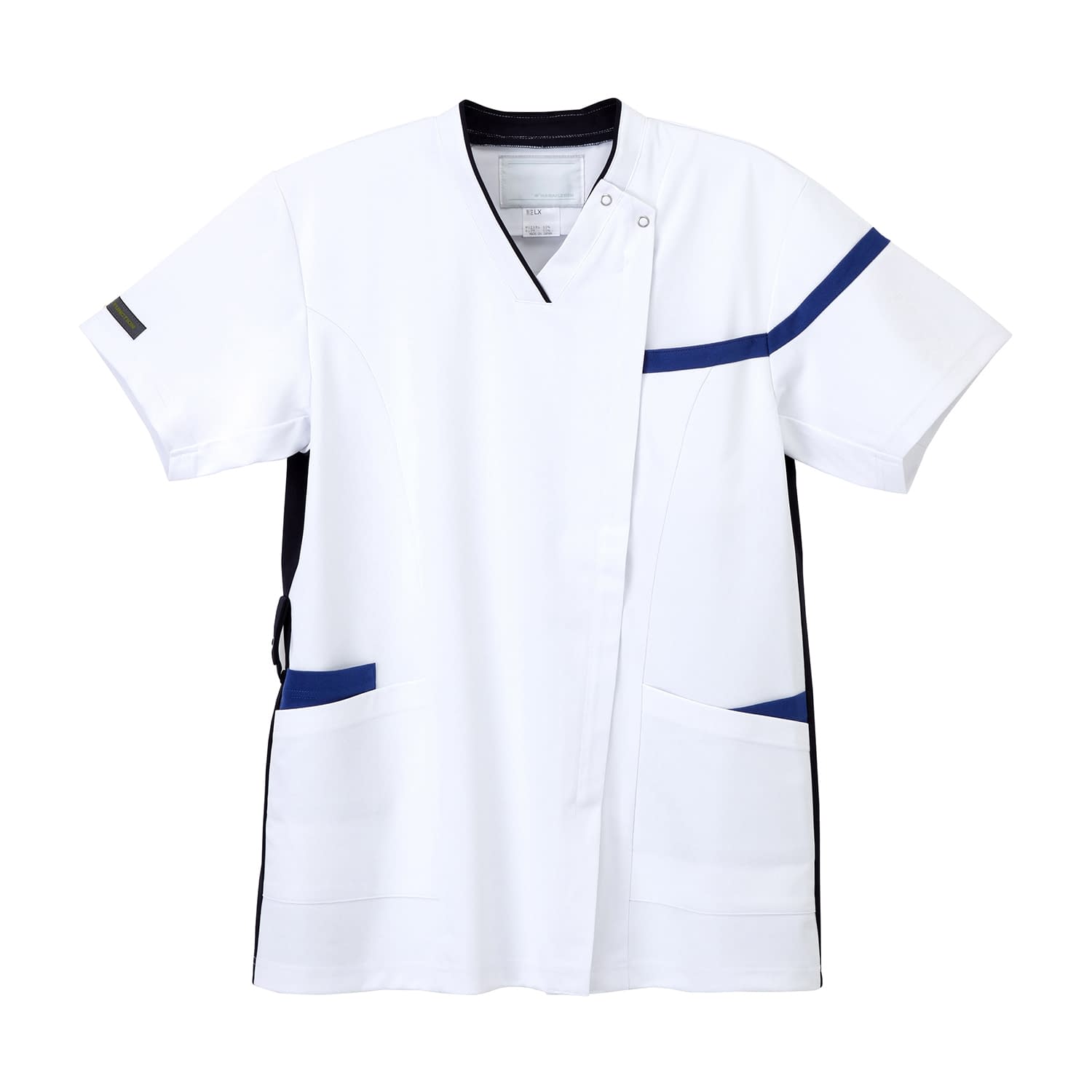 男女兼用スクラブ 25-2772-0003 Tネイビーロイヤルブルー ナガイレーベン LX-4162(S)