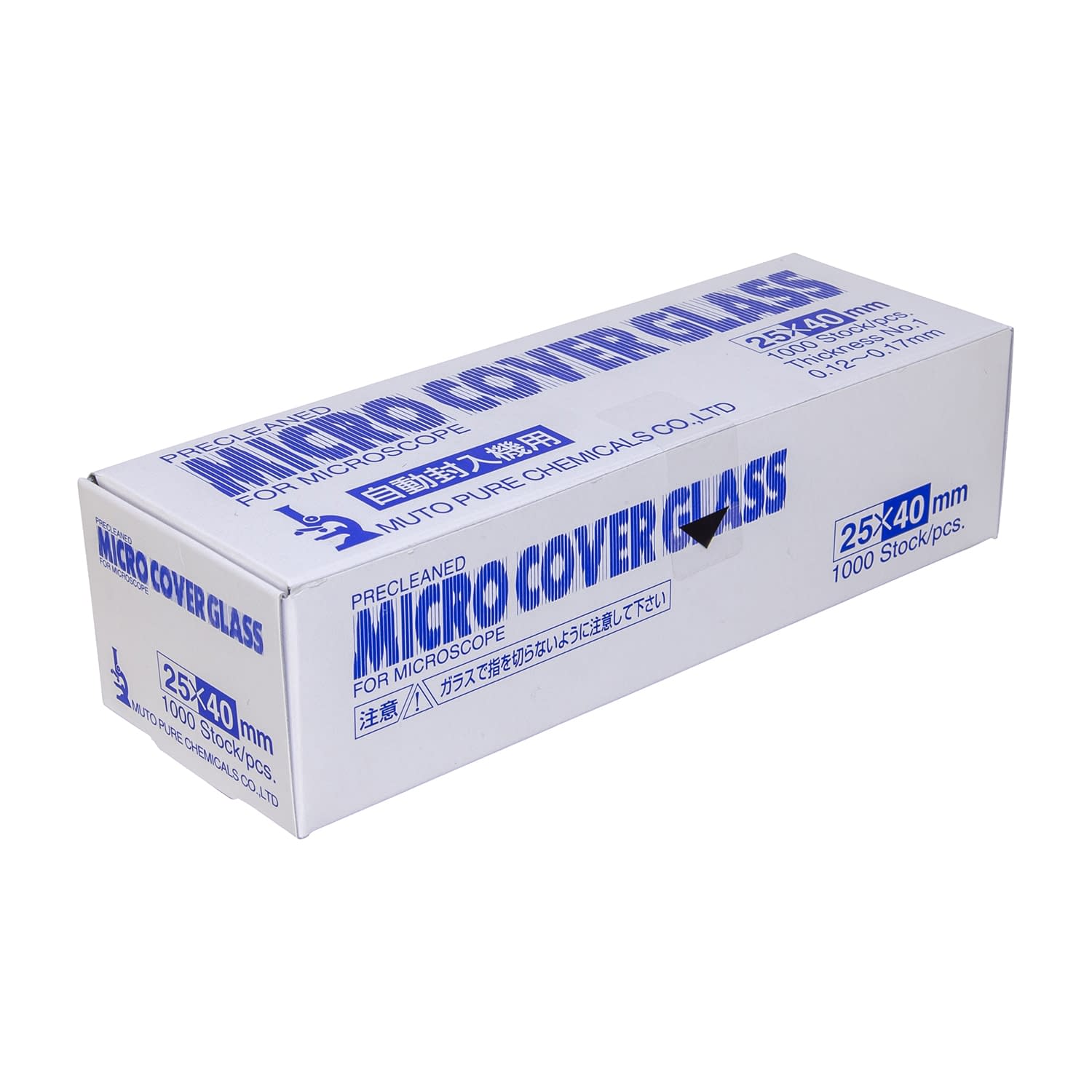 カバーグラス(オート用) 10-2745-05 武藤化学 25322(25X32MM)1000マイ