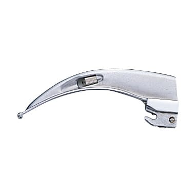 喉頭鏡(マッキントッシュ氏)ブレード No.2(中) 喉頭鏡 02-4015-02 大和製作所 NO.2(チュウ)110