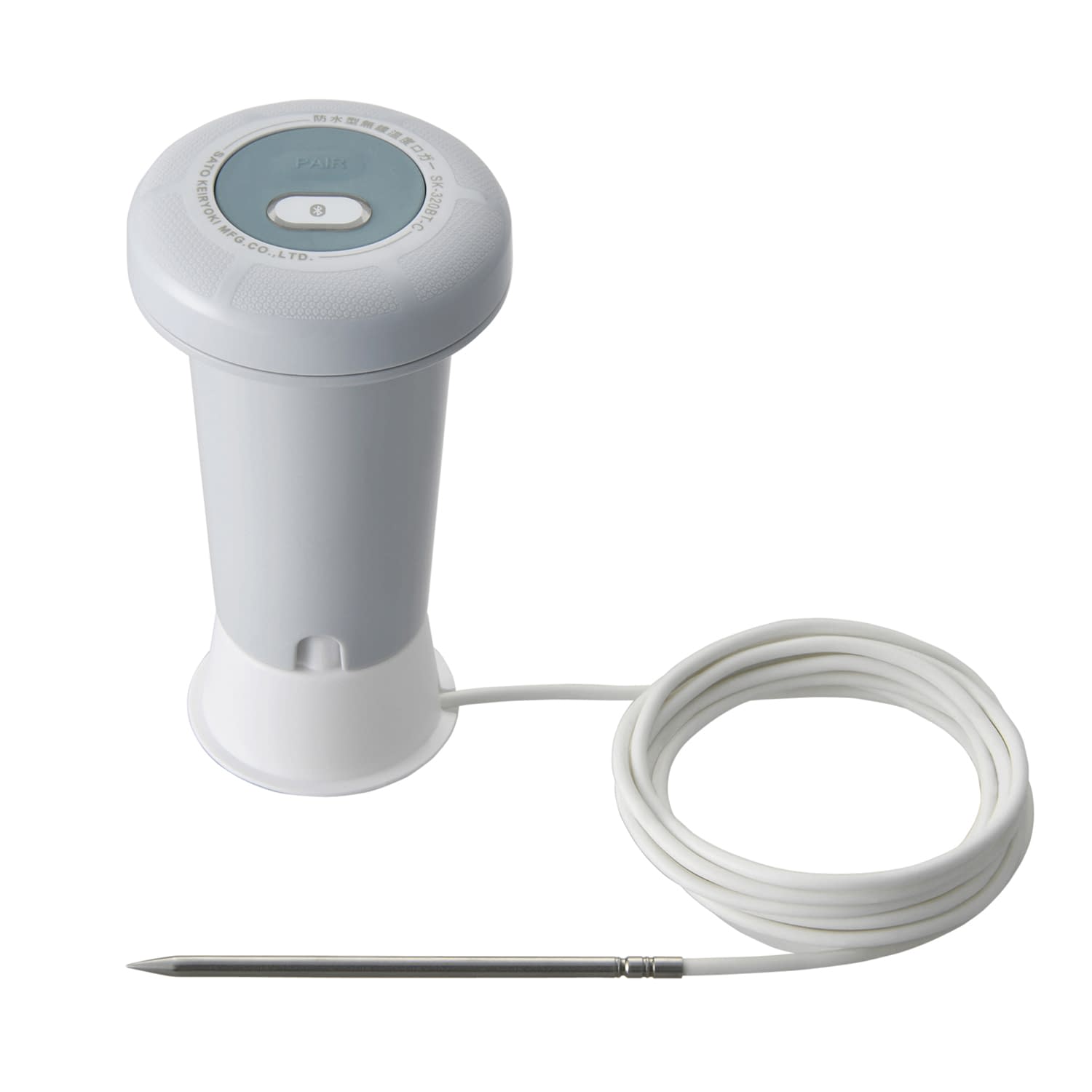 防水型無線温度ロガー(分離タイプ) 24-9911-00 佐藤計量器製作所 SK-320BT-C(8440-20)