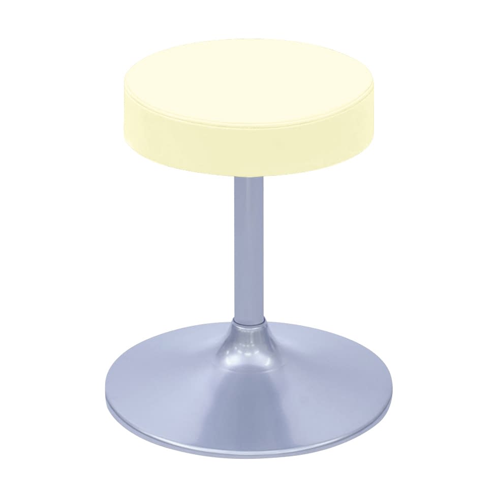 A型クランケチェアー φ360mm 24-9894-0002 ビニルレザークリーム 高田ベッド製作所 TB-1562-01(H350)