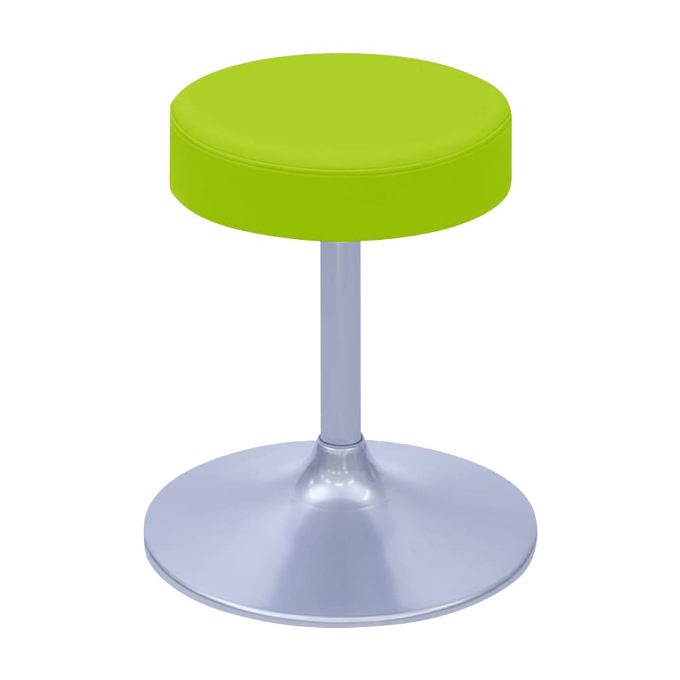 A型クランケチェアー φ360mm 24-9894-0013 ビニルレザー抹茶 高田ベッド製作所 TB-1562-01(H350)