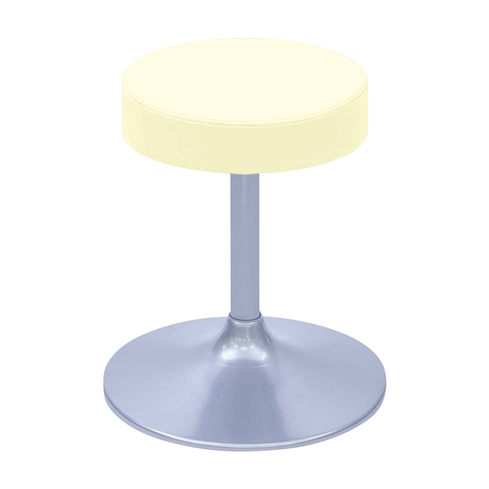 A型クランケチェアー φ360mm 24-9895-0002 ビニルレザークリーム 高田ベッド製作所 TB-1562-01(H400)