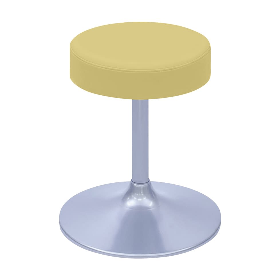 A型クランケチェアー φ360mm 24-9895-0003 ビニルレザーアイボリー 高田ベッド製作所 TB-1562-01(H400)