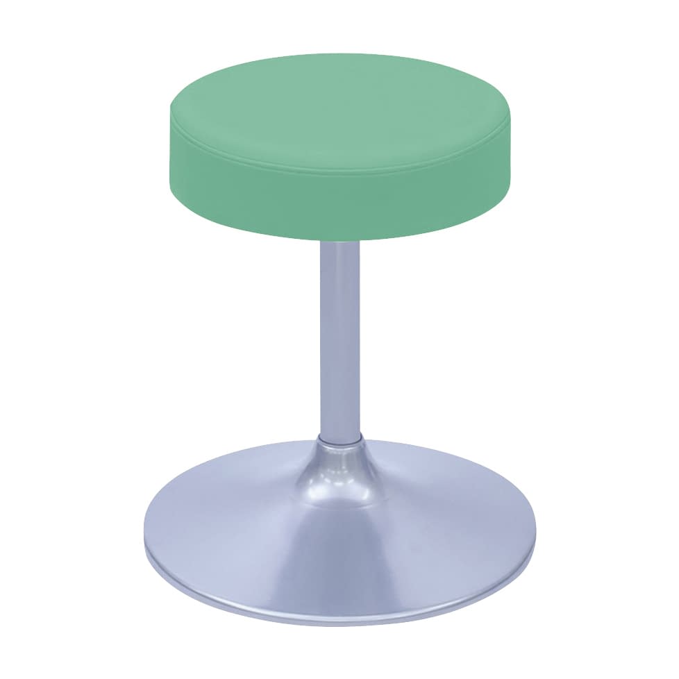 A型クランケチェアー φ360mm 24-9895-0011 ビニルレザーライトグリーン 高田ベッド製作所 TB-1562-01(H400)