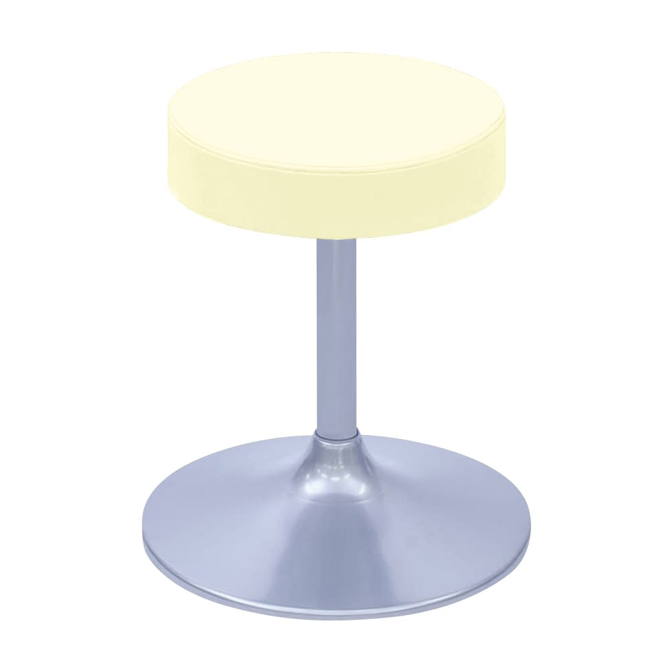 A型クランケチェアー φ360mm 24-9896-0002 ビニルレザークリーム 高田ベッド製作所 TB-1562-01(H450)