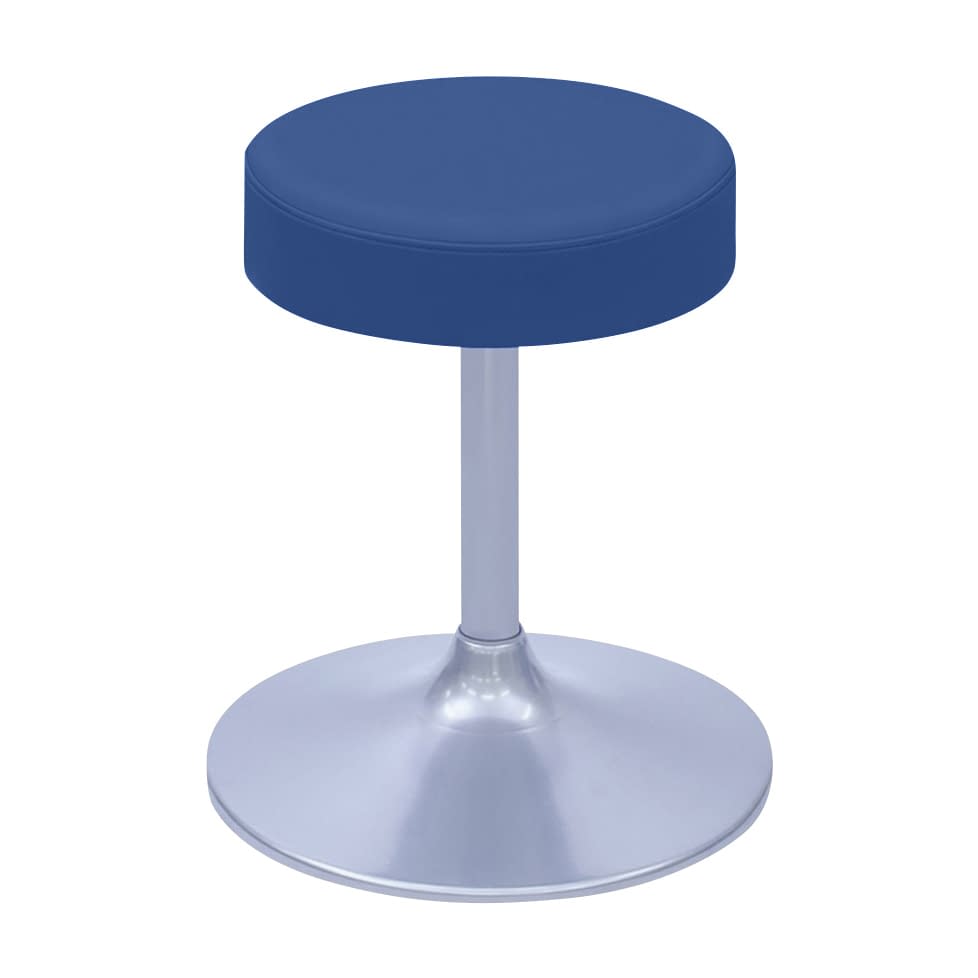 A型クランケチェアー φ360mm 24-9896-0006 ビニルレザーメディブルー 高田ベッド製作所 TB-1562-01(H450)