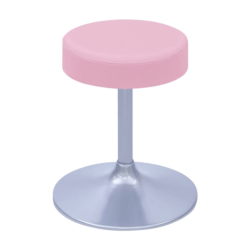 A型クランケチェアー φ360mm 24-9896-0007 ビニルレザーピンク 高田ベッド製作所 TB-1562-01(H450)